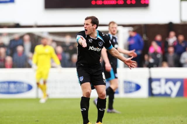 Pompey skipper Michael Doyle Picture: Joe Pepler