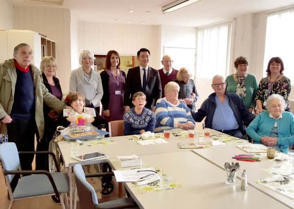 Alan Mak MP with Emsworth Day Out Scheme members