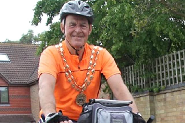 Fareham mayor Mike Ford