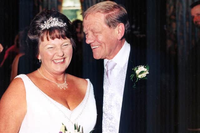 Stuart Avery with his wife Linda