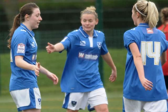 Pompey Ladies are going for Hampshire Cup success