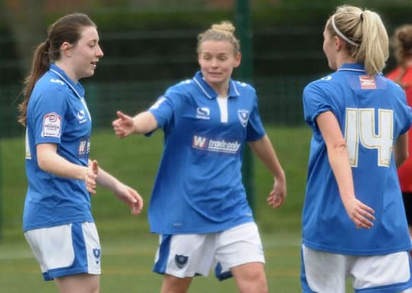 Pompey Ladies are going for Hampshire Cup success