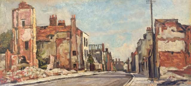RUBBLE St Thomass Street, Old Portsmouth, 1941