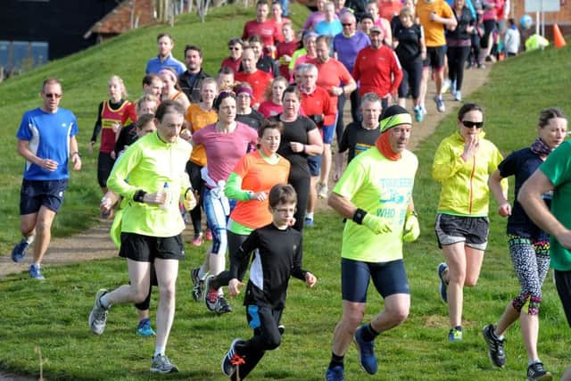 Fareham parkrun is up and running. Picture: Paul Jacobs (160231-4)