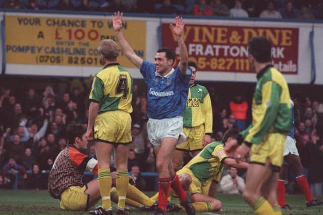 Guy Whittingham scored four goals in a game for Pompey on two separate occasions
