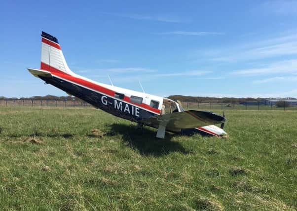 Plane crash at Daedalus airfield in Lee-on-the-Solent on Tuesday, April 12 PPP-160414-091130001