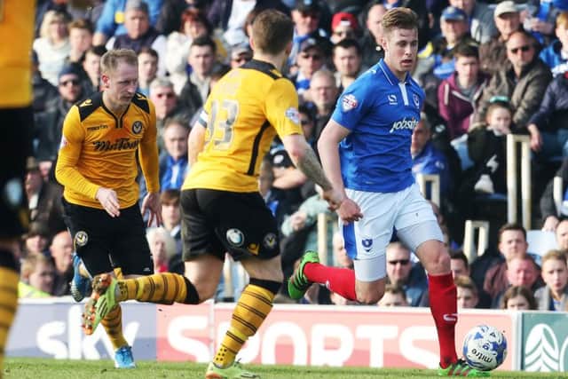 Pompey defender Adam Webster Picture: Joe Pepler