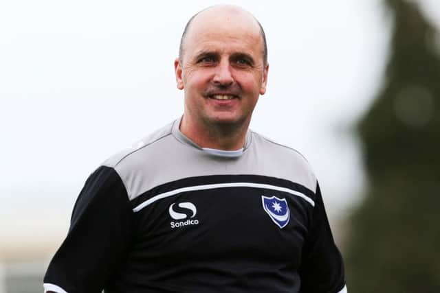 Pompey boss Paul Cook Picture: Joe Pepler