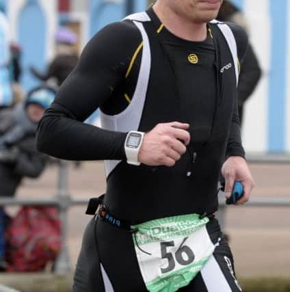 Patryk Huczkowski completes race one. Picture: Mick Young (160470-05)