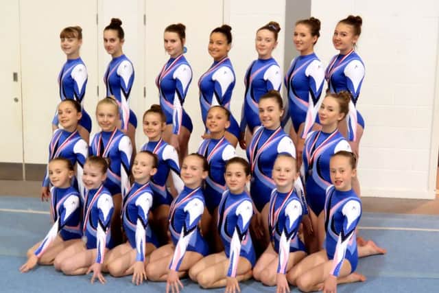 Portsmouth acro squad have been in superb form as their training pays off