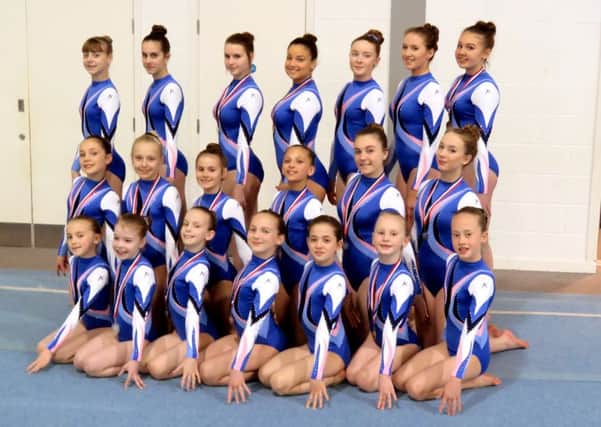 Portsmouth acro squad have been in superb form as their training pays off