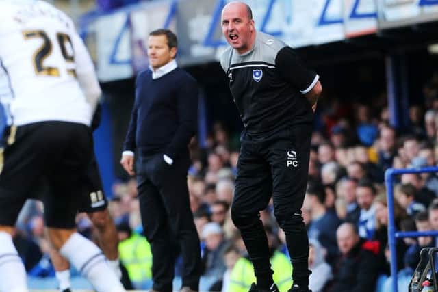 Pompey boss Paul Cook