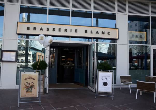 Brasserie Blanc in Gunwharf Quays