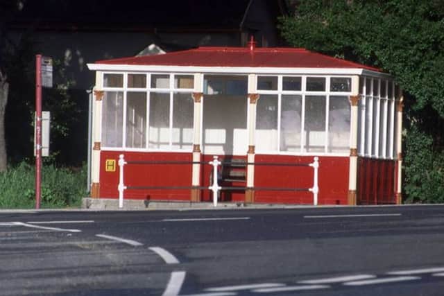 PRISTINE The tram shelter at Copnor Bridge, Portsmouth