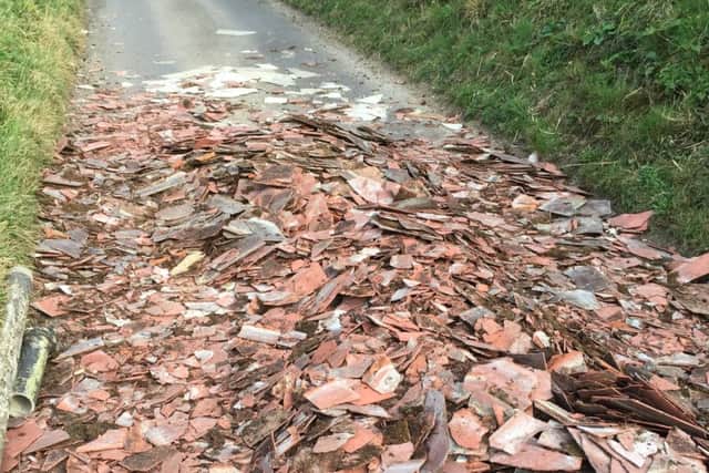 Fly-tipping near Whitedell Lane