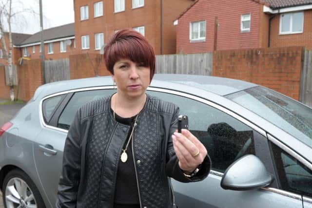 Debbie Doody of Hilsea who took her car for a car wash where her key snapped off and was lost so had to pay for breakdown recovery.
Picture: Paul Jacobs (160235-2)