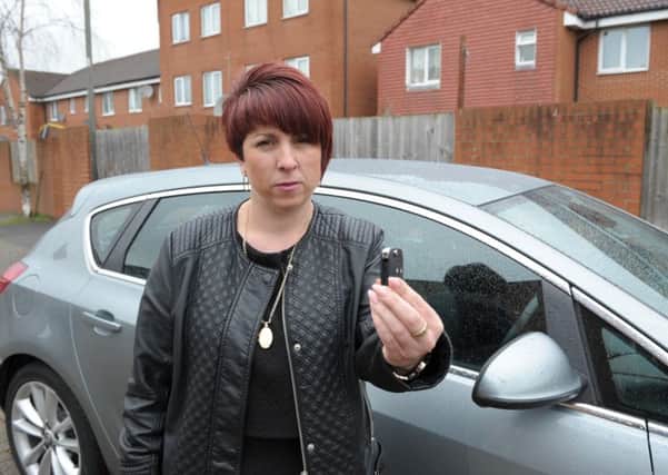 Debbie Doody of Hilsea who took her car for a car wash where her key snapped off and was lost so had to pay for breakdown recovery.

Picture: Paul Jacobs (160235-2)