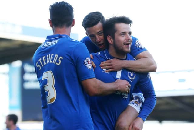 Marc McNulty is Pompey's top scorer this season with 11 goals Picture: Joe Pepler