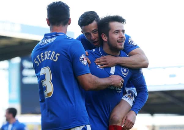Marc McNulty is Pompey's top scorer this season with 11 goals Picture: Joe Pepler
