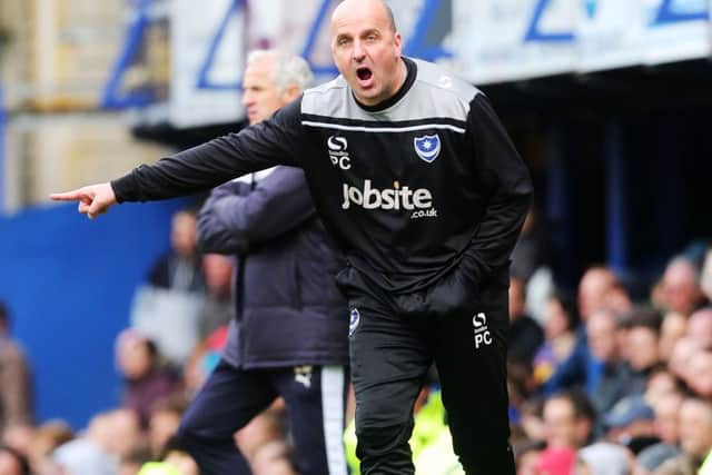 Pompey boss Paul Cook Picture: Joe Pepler