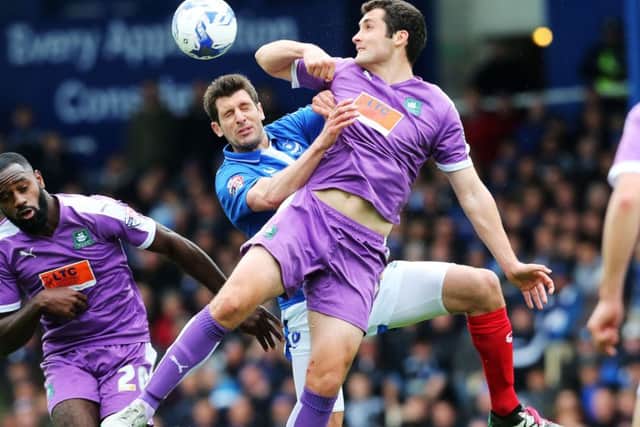 Pompey midfielder Danny Hollands Picture: Joe Pepler