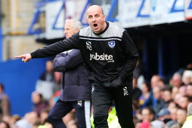 Pompey boss Paul Cook Picture: Joe Pepler