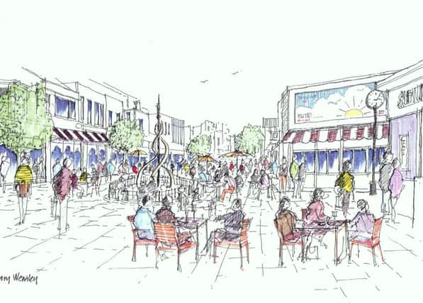 An illustration of how North End Village could look Picture: Gary Wensley