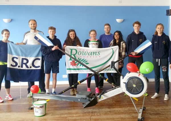 Southsea Rowing Club took part in a 24-hour charity rowathon for The Rowans Hospice.
