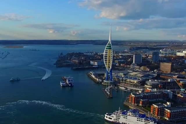 The stunning footage was captured by Kieran Gratton, 25, of Gosport.

Submitted April 2016 PPP-160418-173656001