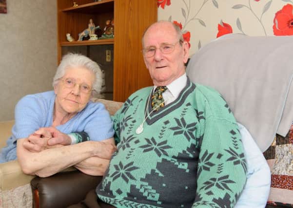 Colin White and his wife Phyllis at home in Waterlooville

Picture: Allan Hutchings (060511-995)