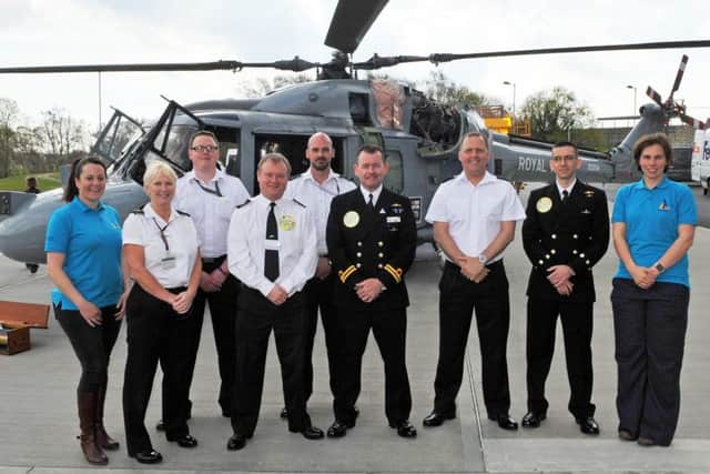 The personnel from HMS Sultan who were at the Big Bang @ Solent event