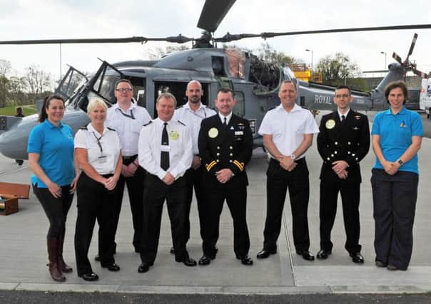 The personnel from HMS Sultan who were at the Big Bang @ Solent event
