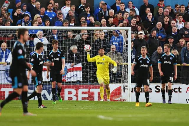 Pompey had a tough time at York but kept the backing of their great fans. Picture: Joe Pepler