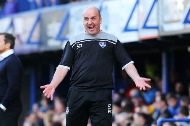 Pompey boss Paul Cook Picture: Joe Pepler