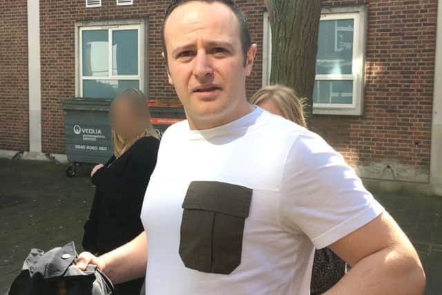 Road rage driver Adam Andrews, 32, of Tiller Road, Waterlooville, who admitted dangerous driving and was given a suspended sentence at Portsmouth Crown Court
