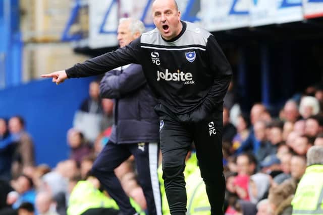 Pompey boss Paul Cook Picture: Joe Pepler