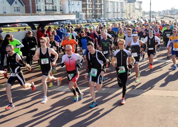 Race two of the Portsmouth Duathlon Series. Picture: Allan Hutchings (160410-842)