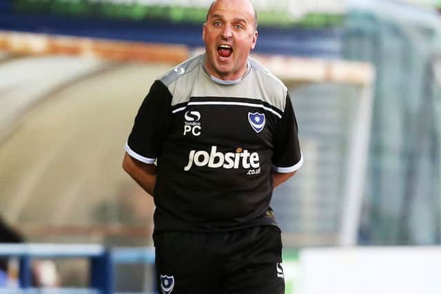 Pompey boss Paul Cook