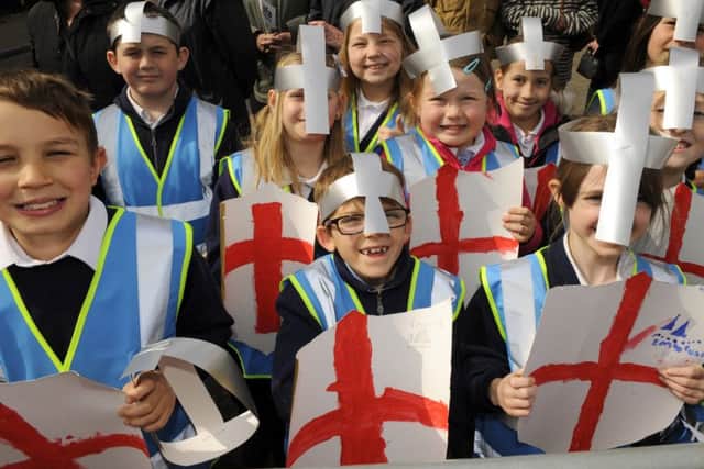 Schoolchildren dress up for the day Picture: Malcolm Wells (160421-3289)