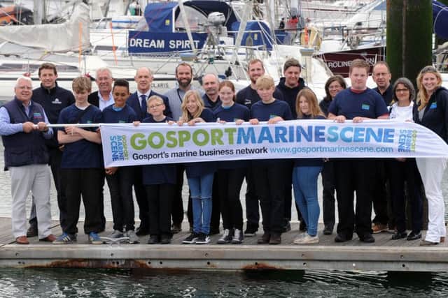 Gosport Marine Scene reveals its new crew members for the Gosport Marine Futures sail training bursary 2016Picture: Sarah Standing (160633-4500)