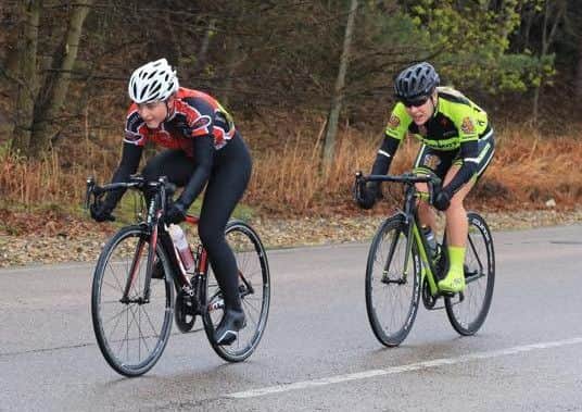 Victoria Lovett on her way to second place at Longcross last weekend