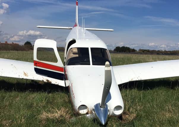 The plane crash at Daedalus airfield in Lee-on-the-Solent this month