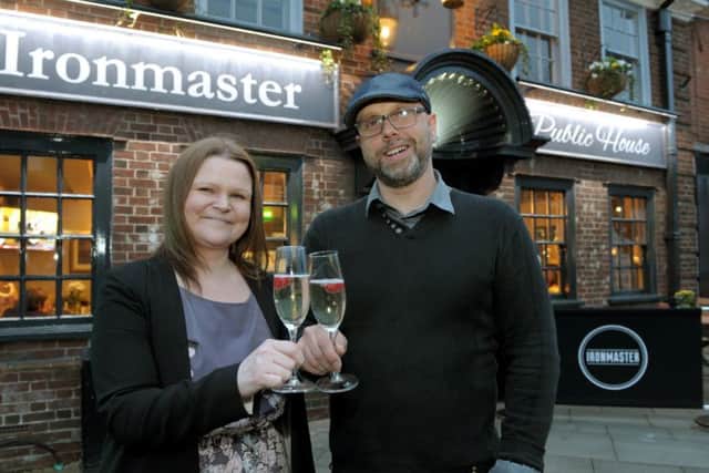 The Ironmaster's landlady Aggie Jaskiewicz and landlord Szynon Kochanowicz Picture: Paul Jacobs (160242-4)