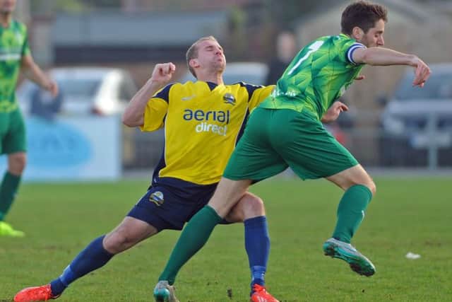 Gosport Borough midfielder Mike Carter    Picture: Ian Hargreaves