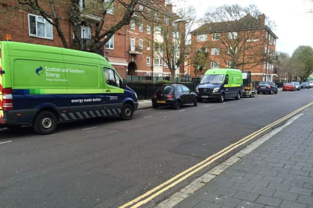 SSE workers have been called out to a power cut in Portsmouth