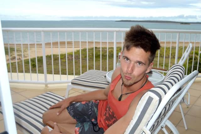 Dale Rehr pictured in Brisbane at Christmas