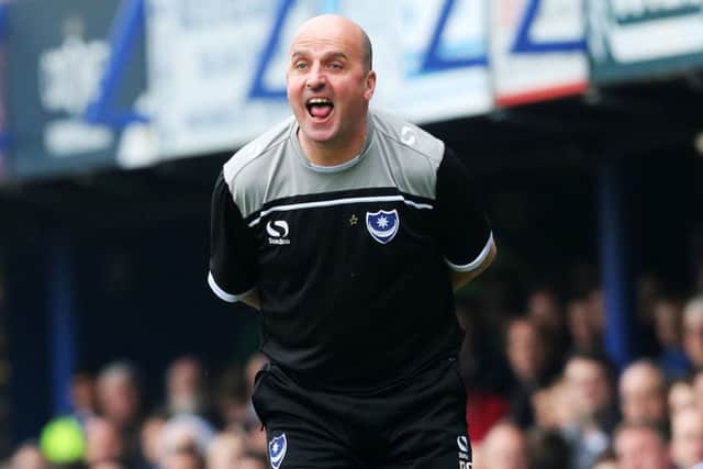 Pompey boss Paul Cook Picture: Joe Pepler