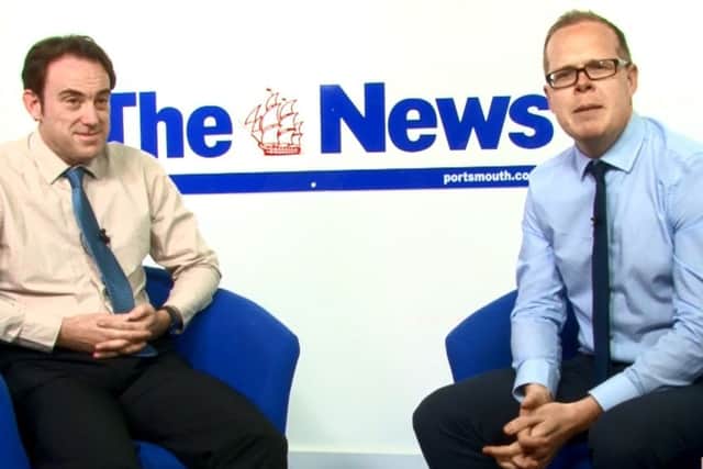 Neil Allen, left, and Mark McMahon