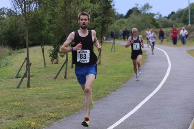 Chichester's Peter Concannon won the 2015 Lakeside 5k Series