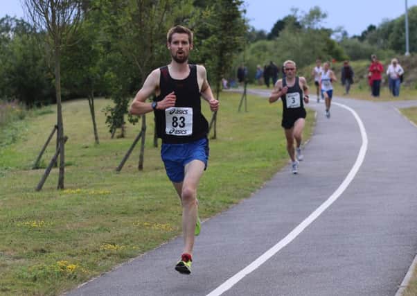 Chichester's Peter Concannon won the 2015 Lakeside 5k Series